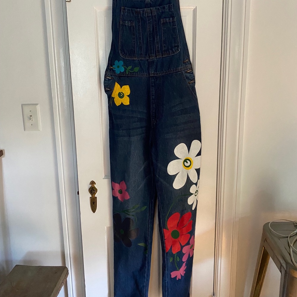 Misslook Denim Overalls. Size M.
